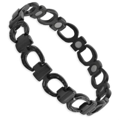 Black Magnetic Horseshoe bracelet